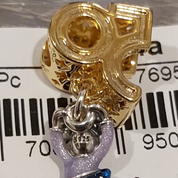 Auth Pandora Disney Parks Shine 50TH ANNIVERSARY MICKEY Dangle Charm 769597C01 - Picture 2 of 15